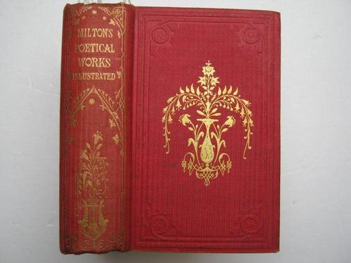 John Milton / William Harvey - The poetical works of John, Antiek en Kunst, Antiek | Boeken en Bijbels