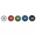 Ruhhy XL Complete Pokerset 200 Chips - Casino-ervaring Thuis, Nieuw, Ophalen of Verzenden