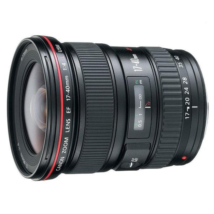 Canon EF 17-40mm f/4.0L USM objectief - Tweedehands, Audio, Tv en Foto, Fotografie | Lenzen en Objectieven, Groothoeklens, Gebruikt