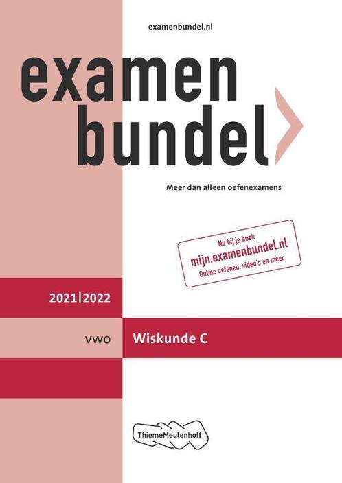 Examenbundel vwo Wiskunde C 20212022 9789006491449, Boeken, Techniek, Zo goed als nieuw, Verzenden