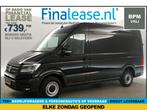 Volkswagen Crafter 35 2.0 TDI L3H3 BPM Vrij 3000KG TG €739pm, Auto's, Volkswagen, Zwart, Nieuw, Lease