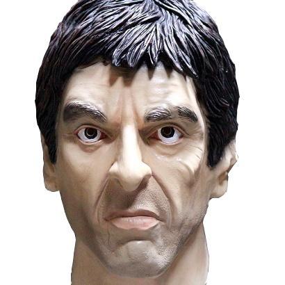 Tony Montana Scarface gangstermasker, Kleding | Dames, Carnavalskleding en Feestkleding, Nieuw, Verzenden