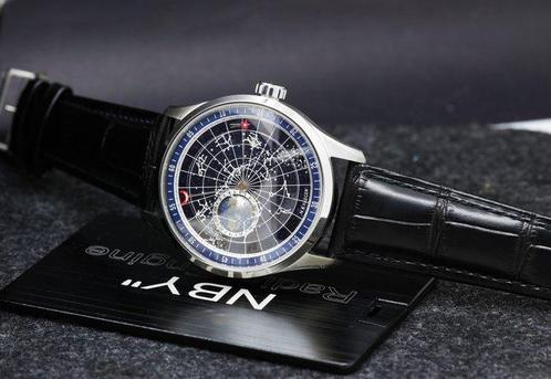 N.B.Yäeger NBY - FlightRadar - Complication - Automatic -, Sieraden, Tassen en Uiterlijk, Horloges | Heren