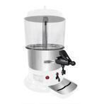 GGM Gastro | Chocoladedispenser - 9 liter - Wit/Zilver |, Verzenden