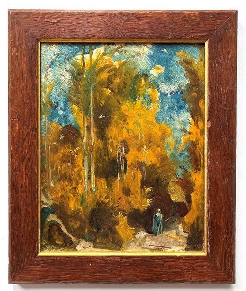 Willem van Konijnenburg (1868-1943) - De Kluizenaar in het, Antiek en Kunst, Kunst | Schilderijen | Klassiek
