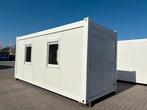 Kantoorunit - 6 x 2,5 mtr 4 zijramen  met keuken, Zakelijke goederen, Machines en Bouw | Keten en Containers, Ophalen of Verzenden