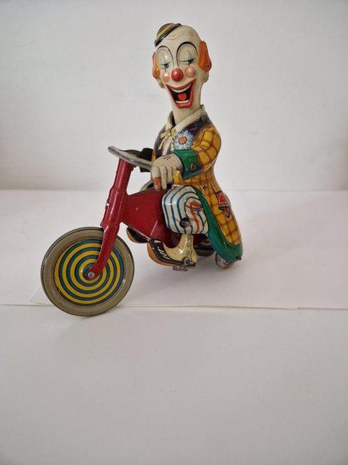 Technofix - Blikken speelgoed - Merry Clown - 1940-1950 -, Antiek en Kunst, Antiek | Speelgoed