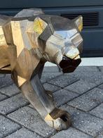 Daluxe Art - 1999 • Polygonale Panther Banksy inspired • XL, Antiek en Kunst