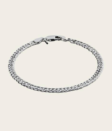 Zilveren Ketting Berlijn - dikte 3 mm - 38/4042/45/50/60/70/, Sieraden, Tassen en Uiterlijk, Kettingen, Nieuw, Verzenden