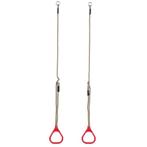 Kunststof Turnringen Rood, Kinderen en Baby's, Speelgoed | Buiten | Speeltoestellen, Ophalen of Verzenden, Nieuw