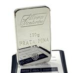 100 gram - Zilver .999 - Albino Moutinho - Met certificaat, Postzegels en Munten, Edelmetalen en Baren