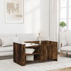 vidaXL Salontafel 100x50x50 cm bewerkt hout gerookt, Verzenden, Nieuw, Overige houtsoorten, 100 tot 150 cm