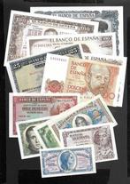 Spanje. - 13 banknotes - various dates  (Zonder, Postzegels en Munten, Munten | Nederland