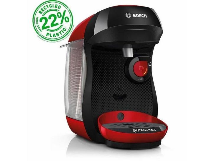 Bosch TAS103E - Multidrankautomaat - 1400 W 0,7 l - Rood en, Witgoed en Apparatuur, Koffiezetapparaten, Zo goed als nieuw, Verzenden