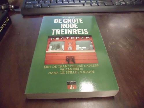 Grote rode treinreis 9789060454701 Newby, Boeken, Reisverhalen, Gelezen, Verzenden