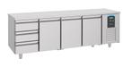 Koelwerkbank | 632L | 3 Deuren + 3 Laden | -2°c/+8°c | 2330x, Witgoed en Apparatuur, Koelkasten en IJskasten, Ophalen of Verzenden