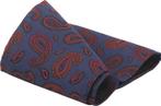 Suitable Zijde Pochet Paisley Navy maat one size Heren, Kleding | Heren, Verzenden, Nieuw, Blauw, Suitable