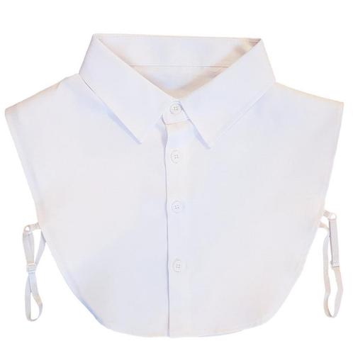 Heren kraagje / overhemd kraagje WIT, Kleding | Dames, Blouses en Tunieken, Wit, Nieuw, Maat 38/40 (M), Verzenden