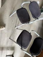 2 zwarte vergaderstoelen, Ophalen, Gebruikt, Zwart, Bureaustoel