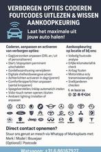 Auto Opties Activeren | Foutcodes Wissen | Aankoopkeuring |, Nieuw