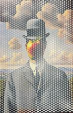 RINGER - Pixel Magritte 1/1 Toile Large, Antiek en Kunst
