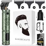 Professionele Draadloze T-blade Tondeuse - Sansbeauté®, Ophalen of Verzenden, Zo goed als nieuw