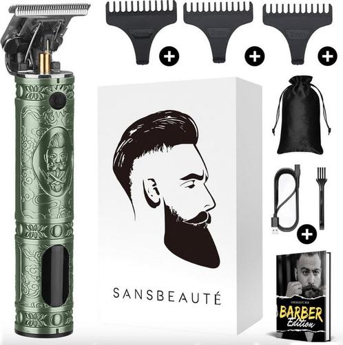 Professionele Draadloze T-blade Tondeuse - Sansbeauté®, Sieraden, Tassen en Uiterlijk, Uiterlijk | Gezichtsverzorging, Zo goed als nieuw