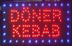 Doner kebab LED bord lamp verlichting lichtbak reclamebord #