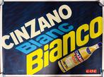 VERNIER - poster pubblicitario- CINZANO BIANCO- lito-TELATO