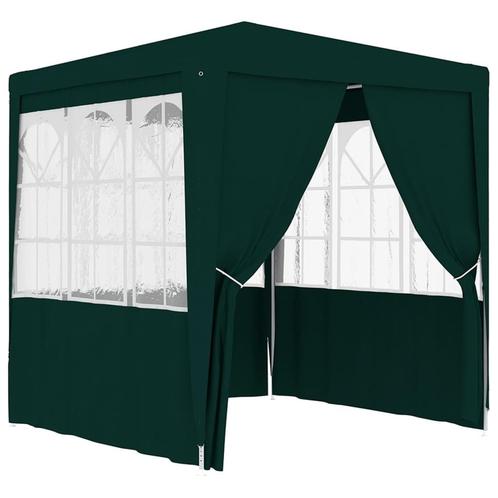 vidaXL Partytent met zijwanden professioneel 90 g/m² 2,5x2,5, Tuin en Terras, Partytenten, Partytent, Nieuw, Verzenden