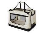 Veiling - Hondentransportbox S opvouwbaar 34 x 50 x 36 cm be, Nieuw