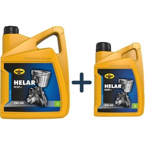 Kroon Olie Aanbieding: Msp+ 5W40 6L = 5L + 1L, Auto diversen, Onderhoudsmiddelen, Verzenden