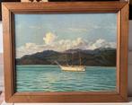 Wartan Mahokian (1869-1937) - Voilier sur la côte Armenienne, Antiek en Kunst