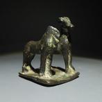 Oud-Grieks Brons Twee Paarden. Geometrische tot Archaïsche