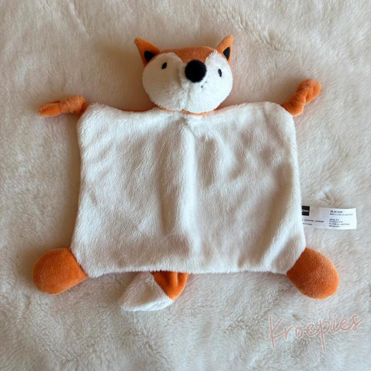 HEMA knuffeldoekje vos, Kinderen en Baby's, Speelgoed | Knuffels en Pluche, Verzenden