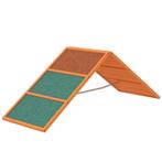 TRUUSK Honden Agility Set - Inklapbare Brug - Antislip Opper