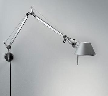 45x Artemide Tolomeo Micro Wandlamp - Aluminium beschikbaar voor biedingen