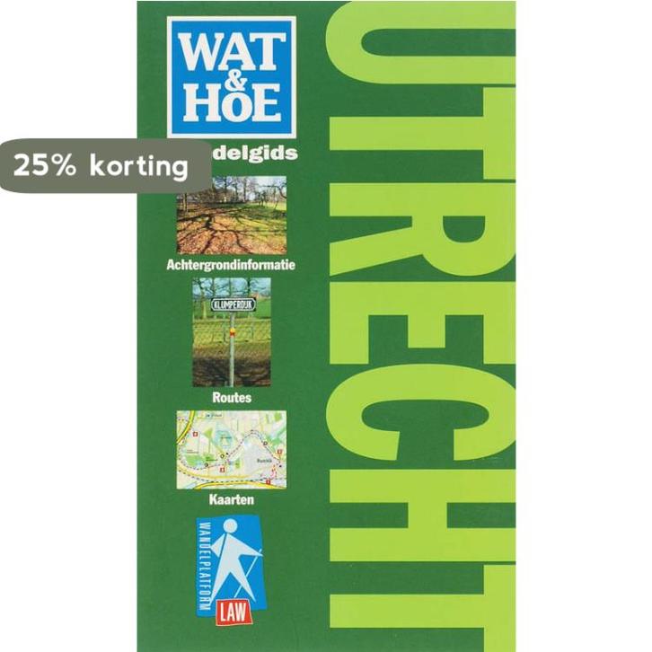 Utrecht / Wat & Hoe wandelgids 9789021510019, Boeken, Reisgidsen, Gelezen, Verzenden