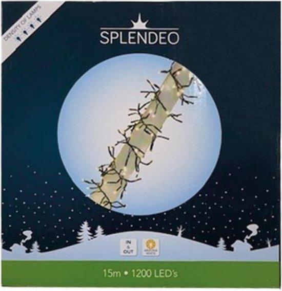 2dekans | Splendeo Extreme dichtheid lichte ketting - 1200, Tuin en Terras, Buitenverlichting, Zo goed als nieuw, Ophalen of Verzenden