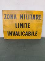 Militaire vaandel Militaire zone ondoordringbare grens -