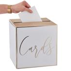 Gouden Kaarten Box 25cm, Verzenden, Nieuw