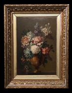 École française (XVIII) - Vase à fleurs, Antiek en Kunst