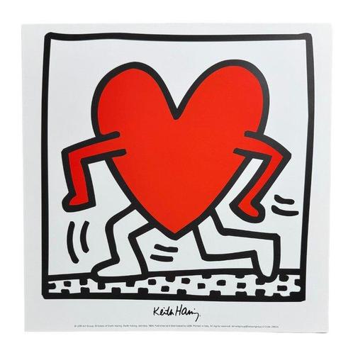 Keith Haring - LEM art group - 1984 - rare find - Jaren 1980, Antiek en Kunst, Kunst | Tekeningen en Foto's