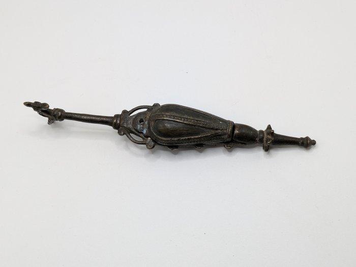 Kajalapati (kajal container) - Brons - India - 19e eeuw, Antiek en Kunst, Kunst | Niet-Westerse kunst