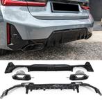 DIFFUSER + UITLAATSTUKKEN ZWART GESCHIKT VOOR BMW 3 SERIE G2, Ophalen of Verzenden, Nieuw