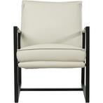 Leren Fauteuil Secret - Toledo Leer Nebbia, Huis en Inrichting, Fauteuils, Nieuw, Ophalen of Verzenden, 50 tot 75 cm, Fauteuil Secret - Toledo leer Nebbia past perfect in uw interieur als u woonstijl: Industrieel, Modern is.