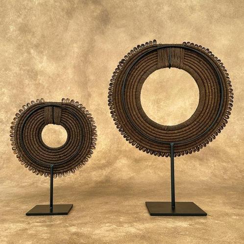 Decoratief ornament (2) - NO RESERVE PRICE - Pair of caramel, Antiek en Kunst, Kunst | Designobjecten