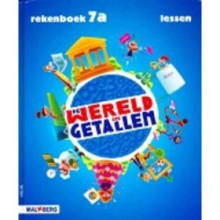 Wereld in getallen 5 delig Nieuw Schooljaarpakket groep 7, Boeken, Schoolboeken, Gelezen, Overige niveaus, Overige vakken, Ophalen of Verzenden