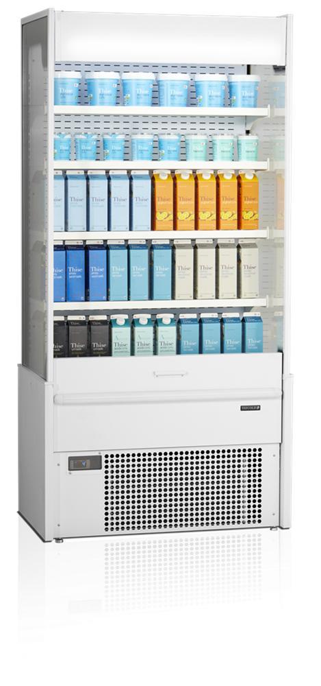 Open Front Koeler | Wit | 2 tot 8 °C | 97 x 58 x 200,5 cm, Zakelijke goederen, Horeca | Keukenapparatuur, Verzenden