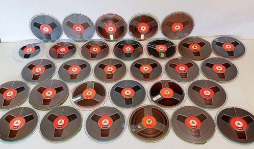 BASF - type 18 cm muziekbanden Reel-to-reel audio - Diverse, Audio, Tv en Foto, Radio's
